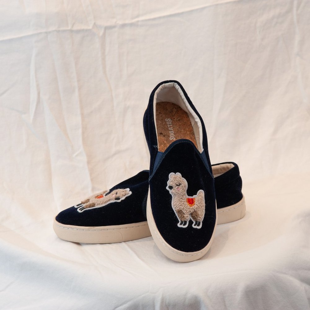 Soludos Llama Slip-On Sneakers Size 9